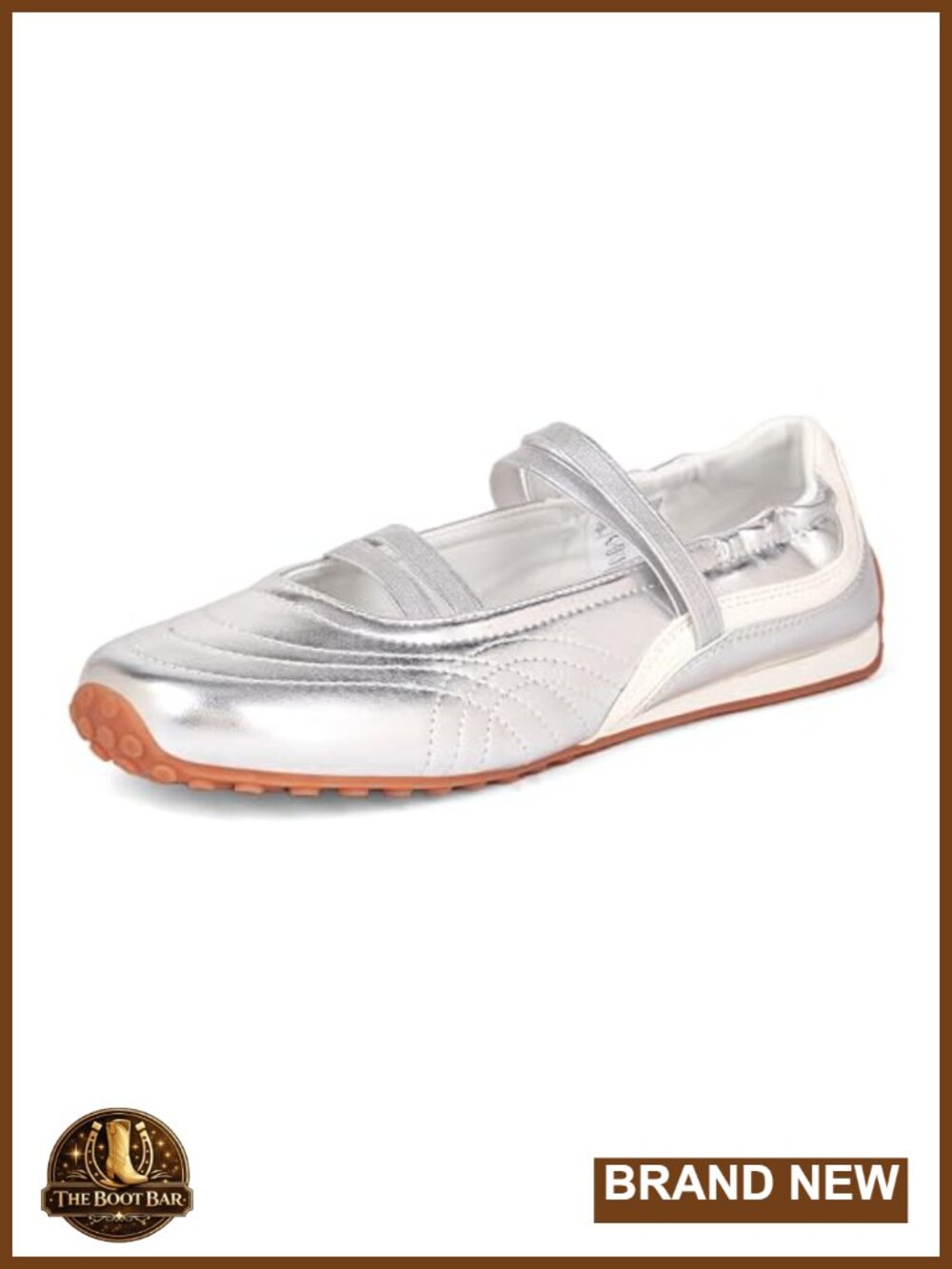 LUCKY STEP Women's Mary Jane Sneakers Slip On Flats Loafer Breathable PU